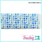 FABRIC-MK41:5, 15, 25 & 35 MIKIONO KITCHEN STAMP INSPIRATION